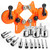 Semderm Diamond Hole Saw Kit, Tile Hole Saw with Double Suction Cups, Diamond Drill Bits for Glass, Porcelain Tile, Ceramic, Grantite, Marble