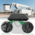 COSHNIBI Bucket Truck Cover,Heavy Duty Bucket Cover Fits for 1 Man Bucket,with Adjustable Metal Buckle Strap -Bucket Truck Waterproof Accessories 34x28in,Edge to Edge,Black