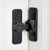 Black 90/180 Degree Flip Latch,Zinc Alloy Barn Door Latch