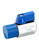 QWORK Mini Ball Valve, 4 Pack 1/2" NPT Thread Female and Male 304 Stainless Steel Shut-Off Valves