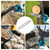 4 Pack 6 Inch Chainsaw Chains Replacement,1/4" LP Pitch .043" Gauge 37 Drive Links,Low Kickback Chain Blade for 6" Mini Chainsaws(6"37DL1/4"LP.043")