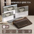 YUNZII QL75 Retro Typewriter Hot Swap RGB Keyboard(Wood, Cocoa V2)