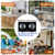 BesNerg Propane Stove 3 Burner Gas Stove 32000 BTU Auto Ignition Tempered Glass LPG Cooktop with CSA Hose for Outdoor Cooking, Emergency