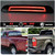 ULTRALTH Smoke LED 3rd Third Brake Light for 2000-2006 Toyota Tundra Truck | High Mount Stop Lamp Assembly Center tail Light White Rear Cab Tail Cargo Light | Bed Reverse Lights OEM 815700C010