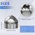 12 Inch Dryer Vent Cover Stainless Steel Round Air Ventilation Dryer Exhaust Vent Wall Vent Cover Ventilation Grill Hood