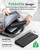 PULIV Weekly Pill Organizer 2 Times a Day with Magnetic Foldable Design