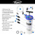 Wzyblixo Pneumatic/Manual Fluid Extractor, 1.72 Gallon (6.5L) Oil Extractor Pump with Extended Oil Suction Hose and A Brake Bleeding Hose for Automotive Fluids Vacuum Evacuation
