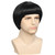 WildCos Short Straight 60s Cosplay wig Bowl Cut Wig Mushroom Bob Costume Wig Halloween Party Wig for Men (Black)