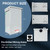 50 Amp Generator Inlet Box, 120/240V 12000W