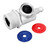 ATIE Universal Wall Fitting UWF Connector Assembly 9-100-9001/Wall Fitting Complete EW22 Replacement for Zodiac Polaris 280 380 3900 Sport and Pentair Legend Letro Platinum Pool Cleaner (1 Pack)