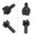iayokocc Wood Lathe Turning Spur Cup Center, Thimble Drill Bit Live Center, Mini Lathe Machine Drill Chuck, Plum Blossom Thimble Drill Bit for Woodworking