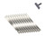 Carefree Fish Aquarium Scraper Blades 10Pcs for 4IN1 6IN1 7IN1 9IN1 Cleaning Tools Long Handle Algae Cleaner