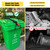 SoJumpvr Trash Can Lid Lock Elastic Strap with Handle for Animals & Wind