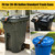 SoJumpvr Trash Can Lid Lock Elastic Strap with Handle for Animals & Wind