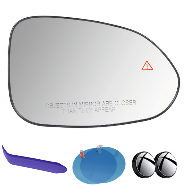 Passenger Side Mirror Glass Compatible with Hyundai Sonata 2024-2026