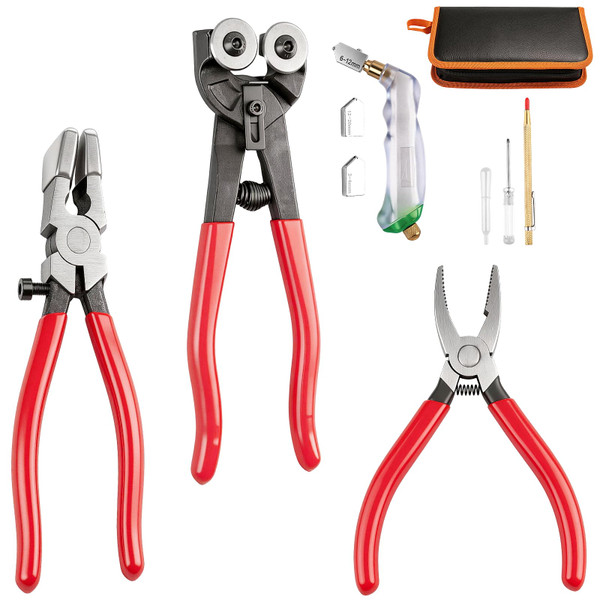 YEYETUO Glass Cutter, 2-20MM Glass Cutting Tool, for Tiles, Mosaics