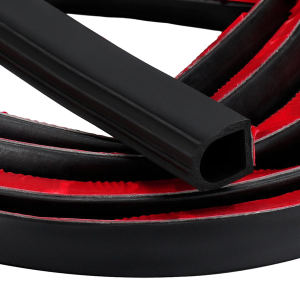 Sacubee Rubber D Shape Door Seal Strip 1" RV Slide Out Seal, 25 Feet