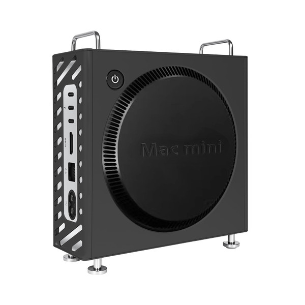 DEEDRR Aluminum Chassis Stand/Holder/Case for 2024 Mac mini M4/M4 Pro