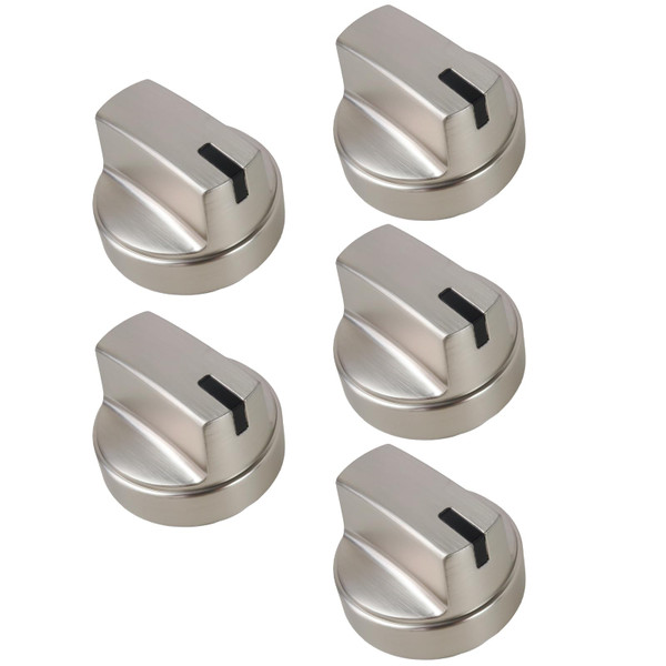 Compatible with GE Gas Cooktop Knob JGP5030SL3SS JGP5036SLSS JGP5036SL1SS