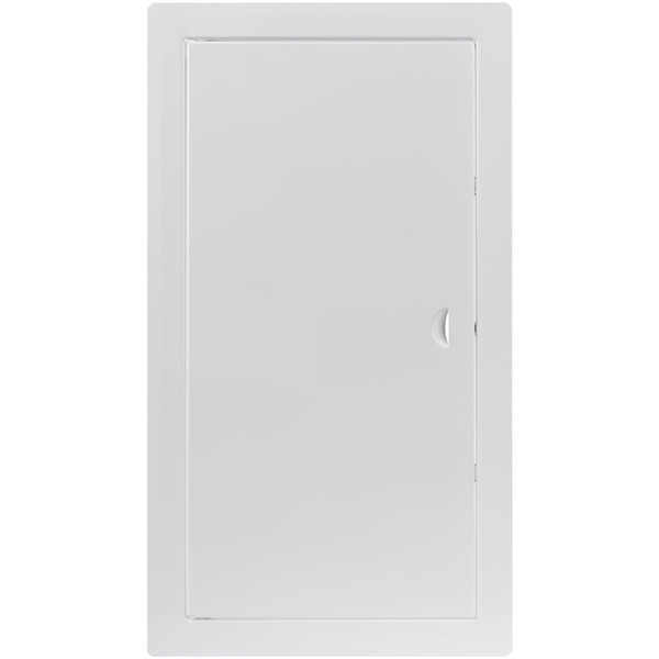 HVAC OV 8 x 16 Inch Metal Access Panel for Drywall - White Rectangular Plumbing Access Panel - Indoor Wall Access Door for HVAC, Electrical, Wall Covering - Drywall Access Panel - Wall Hole Cover