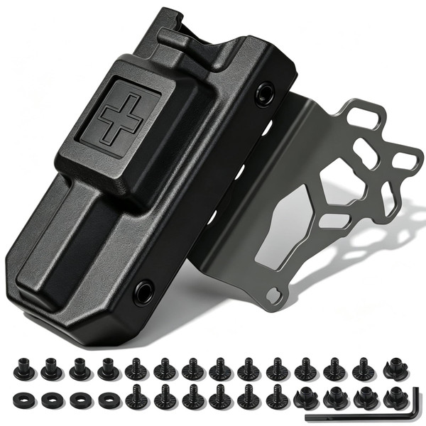 Holster Accessory Mount (HAM) & Tourniquet Holder for Gun Holster, Tactical Tourniquet Holder Adapter Mount, Police Gear Accessories Compatible with 6000/7000 Series