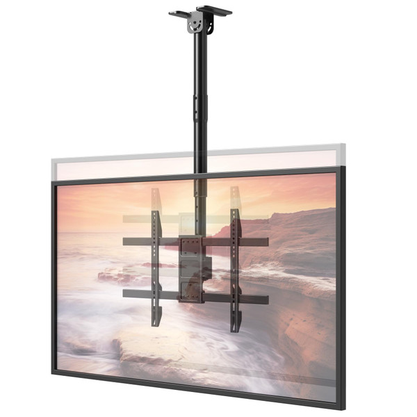 PUTORSEN Ceiling TV Mount for 43-86 Inch, Adjustable Full Motion Bracket