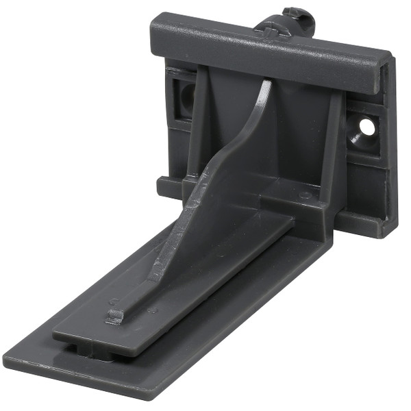 2 Pack DTC Rear Mounting Brackets Heavy Duty Drawer Slide Socket Plastic Grey Color for DTC Undermount Drawer Glides with Lengths 12"(305mm), 15" (381mm), 18" (457mm), and 21" (533.5mm) - OGA03