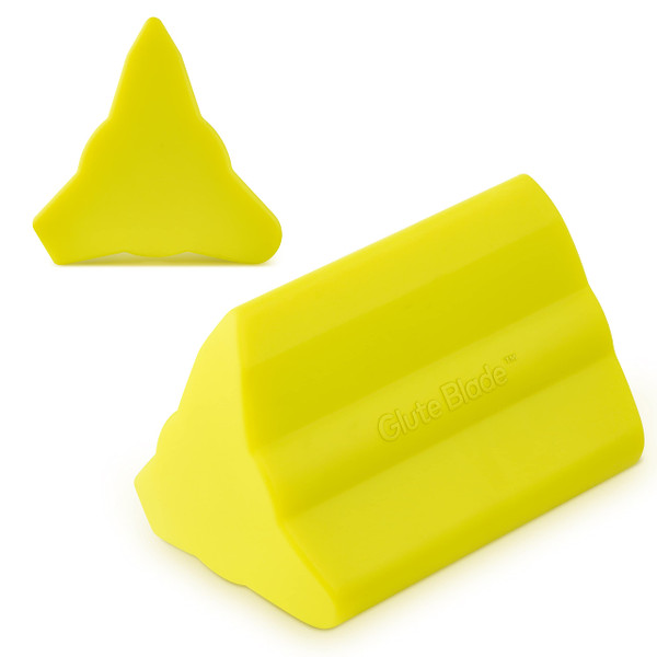 GLUTE BLADE Piriformis Massage Roller, Medium Density, Yellow