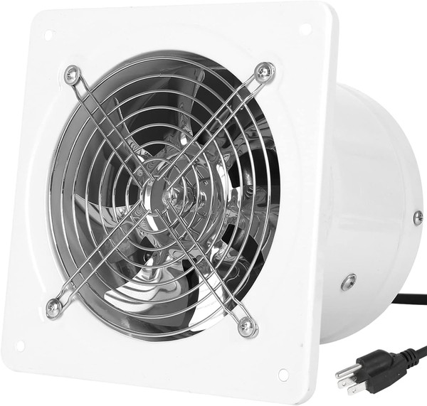 Fepinc 14 Inch Exhaust Fan with Plug, 2647CFM Through-the-Wall Ventilation