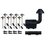 LSKIT8AMP 8 Pack Landscape Speaker Light, Bronze Finish