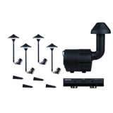 LSKIT4AMPB 4 Pack Landscape Speaker Light, Black Finish