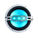 MM804-CASE - MARINE 8" (CASE QTY 2) 2-WAY SPKR B&W GRILLES WITH RGB LED