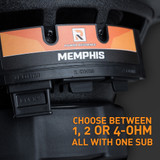 PRX10FT Power Reference 10" 1/2/4 Ohm Selectable Impedance Subwoofer