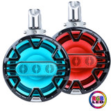 MM84TB 8" Tower Speakers with Advanced Tower Array Construction and Swivel And Surface Mount Brackets - Black, Pair