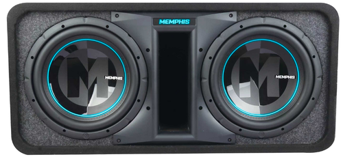 PRXE12DFT - PRX DUAL 12" LOADED 1 OR 2OHM ENCLOSURE