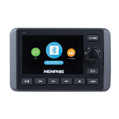 SMC3 Marine Multi-Zone Media Center with Subwoofer Control, Bluetooth
