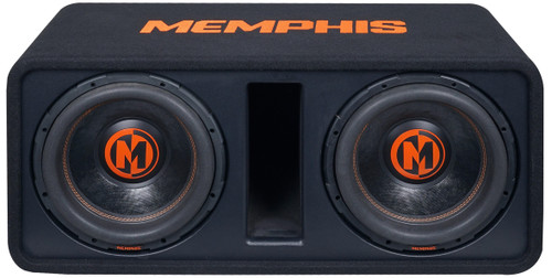 MJPE12D1 Dual 12" MJP 1-Ohm Loaded Subwoofer Enclosure