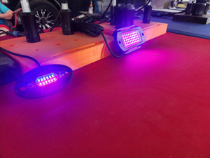 Custom RGBW Rock Lights (57-LED Pods) - 4 pod set Custom RGBW Rock Lights (57-LED Pods) - 4 pod set