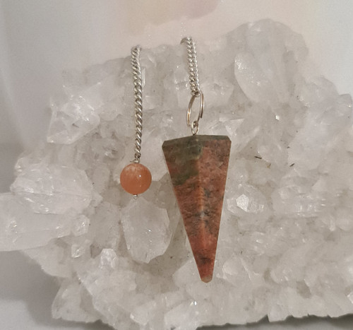 Pendulum - Unakite Pendulum - Unakite
