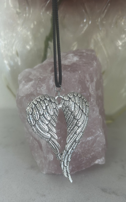 Necklace - Angel Wing 70mm