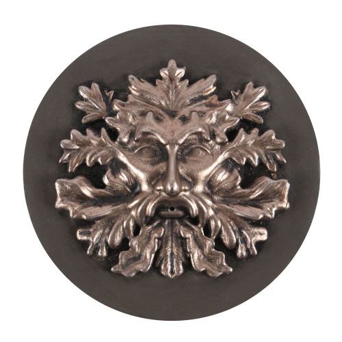 Incense Stick Holder - Bronze Green Man Incense Stick Holder - Bronze Green Man