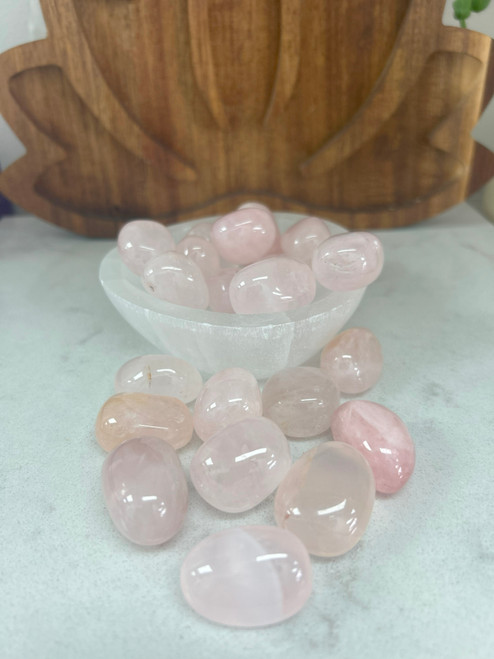 Tumblestone - Quartz Rose