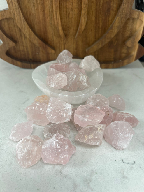 Natural Crystal - Quartz Rose Rough Natural Crystal - Quartz Rose Rough