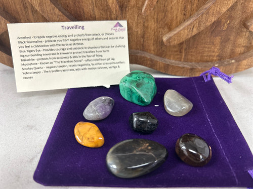 Travelling Crystal Healing Stones