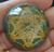 Resin Angel - Dome - Green Metatrons Cube