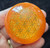 Resin Angel - Dome - Orange Flower of Life