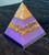  Resin Angel - Pyramid - Gold & Purple Amethyst