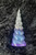 Resin Angel - Unicorn Horn - Large silver/blue/purple