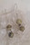Earring - 4mm Crystal Beads - Double