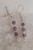 Earring - 4mm Crystal Bead - Tripple
